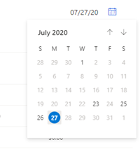 Select a date to view forecast history