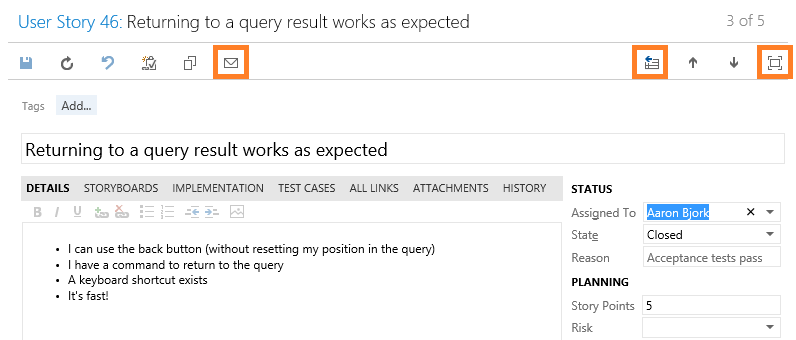 Return to Query with Highlights