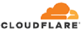 Captura de pantalla del logotipo de Cloudflare