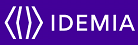 Captura de pantalla de un logotipo de IDEMIA