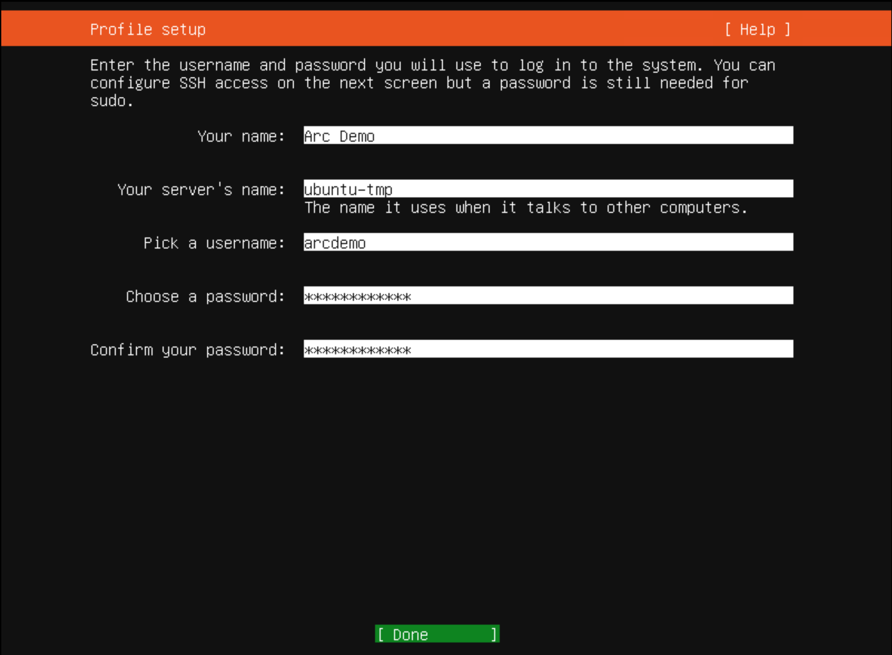Decimoquinta captura de pantalla de una instalación de Ubuntu.