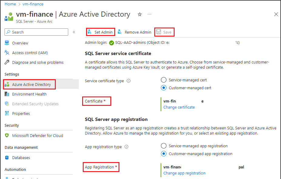 Captura de pantalla que muestra los requisitos previos para configurar un punto de conexión de Microsoft Purview en la sección Azure Active Directory.
