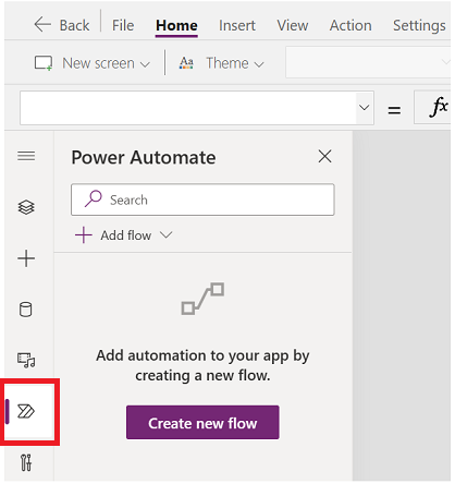 Una captura de pantalla que destaca la opción Power Automate en el panel izquierdo.