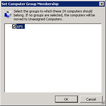 Set Computer Group Membership