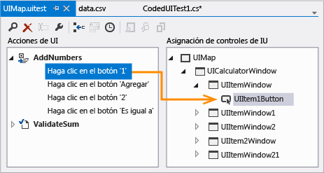 Use the Coded UI Test Editor to assist with code