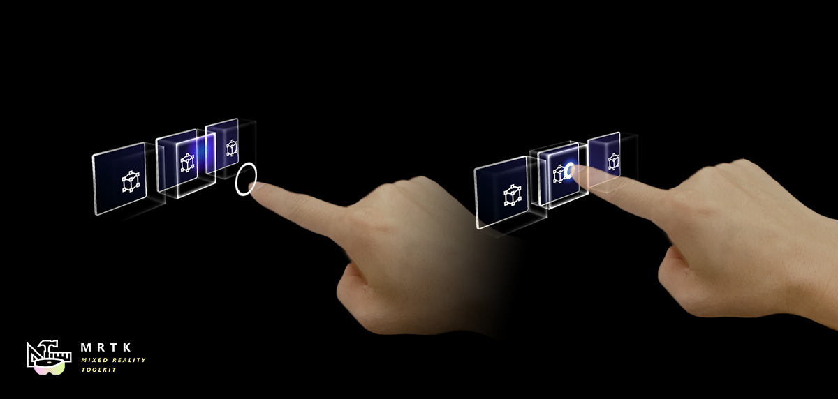 Estados de visualización del dedo