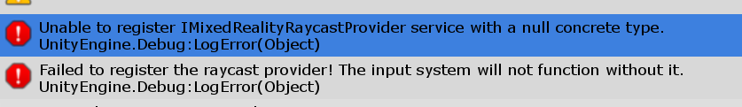 Selecting the Raycast provider 1