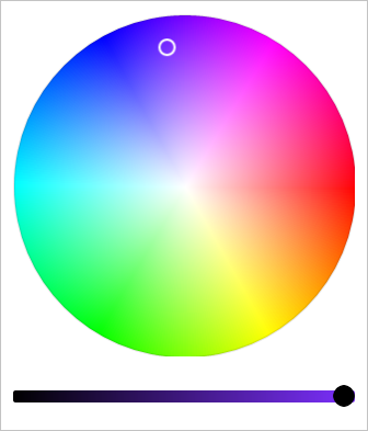 Selector de colores sencillo