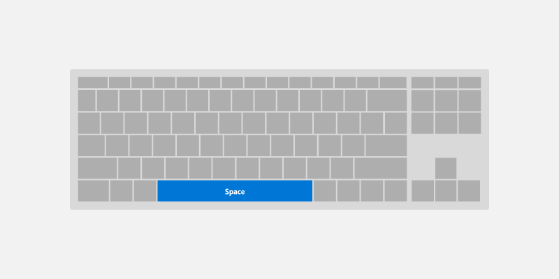 Interações de teclado - aplicativos UWP |  Microsoft Docs