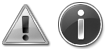 captura de pantalla de iconos en tonalidades de gris (escala de grises) 