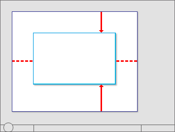 figure of owned window centered over owner window 