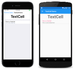 textCell ejemplo