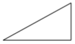Gráfico de líneas que muestra un triángulo.