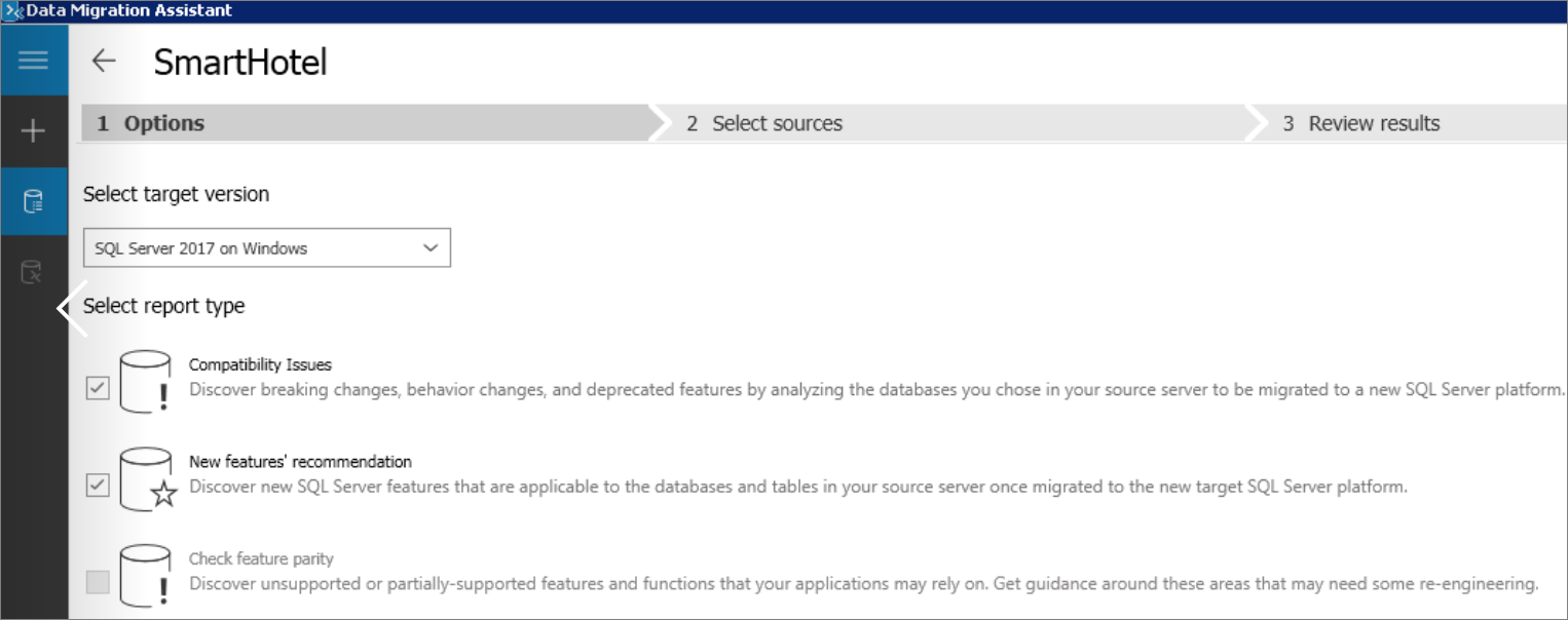 Data Migration Assistant: Compatibility issues and new features