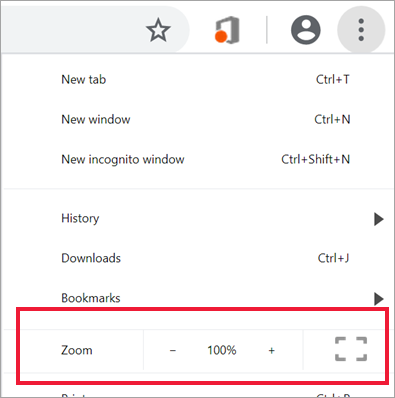 browser zoom controls