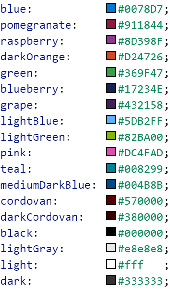 Image showing available colors.