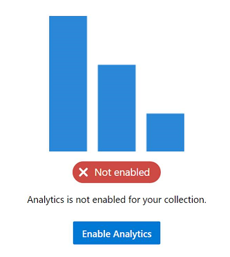 Capture d’écran montrant l’option Activer Analytics.