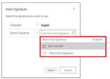 Comment ajouter une signature d’e-mail.
