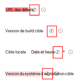 Capture d’écran montrant les invites d’info-bulle de Copilot sur n’importe quel paramètre dans le catalogue de paramètres dans Microsoft Intune et Intune centre d’administration.