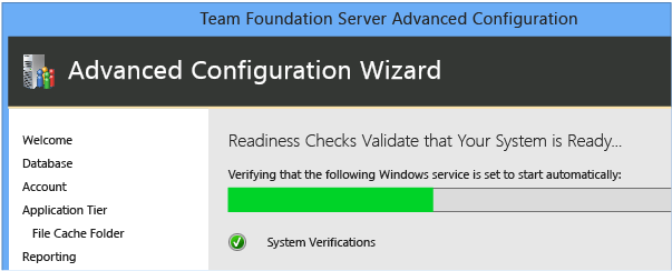 Readiness checks validate your system