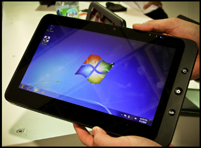 ViewSonic présente sa Tablette sous Windows 7 