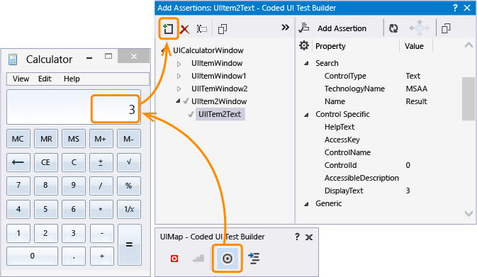 Mapper le contrôle de texte de l'interface utilisateur