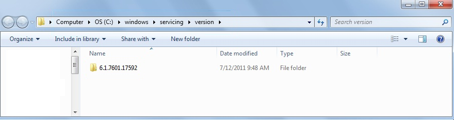 windows 세그먼트 설치 프로그램 서비스 오류 126