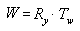 équation de spin basée sur une matrice de rotation et une matrice de traduction