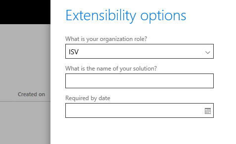 Maintain extensibility support options.
