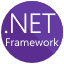 Ez a kép a ASP.NET Framework emblémát jeleníti meg