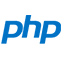 A képen a PHP embléma látható