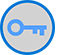 Icon of a key