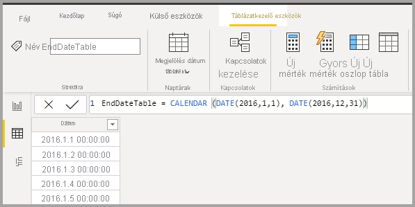 Screenshot that shows the second table.