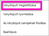 Screenshot showing Save a copy in the File menu.