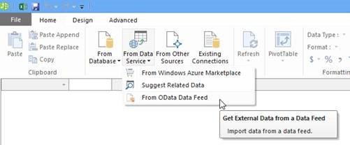 Select From Odata Data Feed