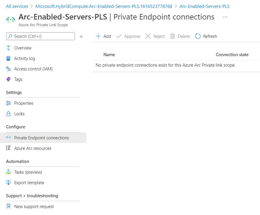 Create Private Endpoint