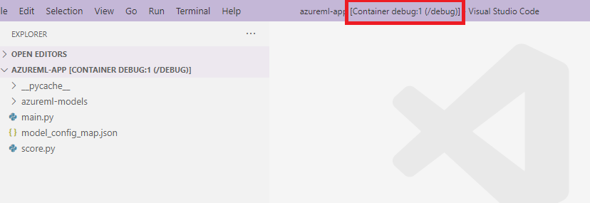 Antarmuka Visual Studio Code kontainer