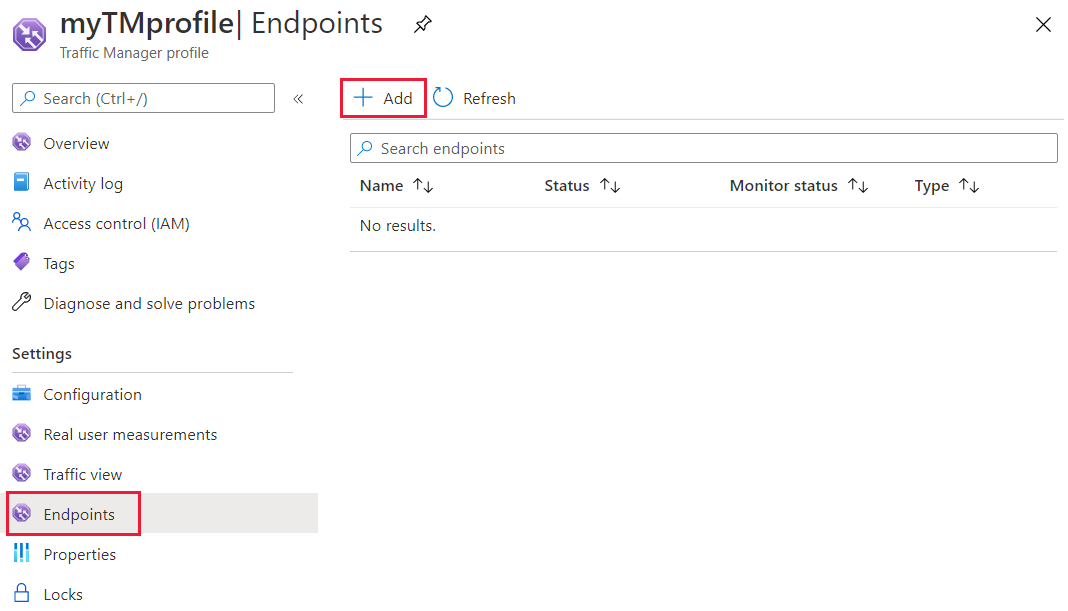 Add endpoints