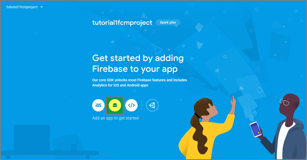 Menambahkan Firebase ke aplikasi Android Anda