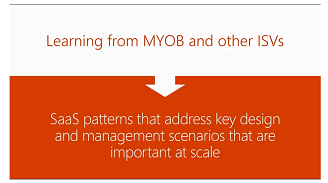 Learning from MYOB and other ISVs