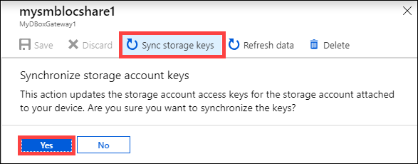 Sync storage key 2