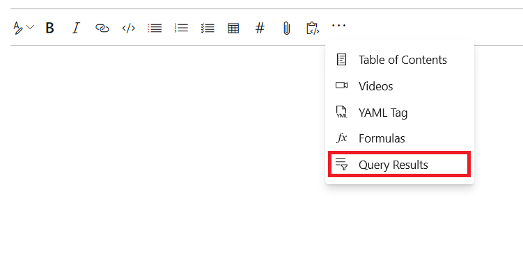 Query Results Icon
