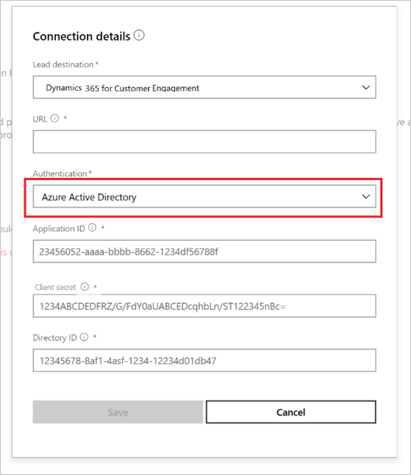 Screenshot che illustra l'autenticazione con l'ID Microsoft Entra selezionato