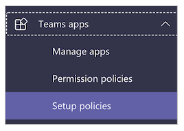 Criteri di configurazione dell'app.
