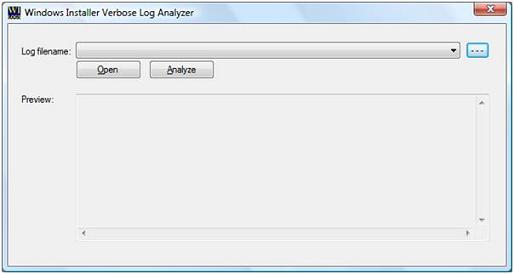 Analizzatore registro dettagliato di Windows Installer