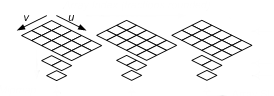 illustrazione di una matrice di risorse trama 2d