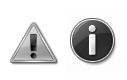 screenshot delle icone in sfumature di grigio (gradazioni di grigio) 