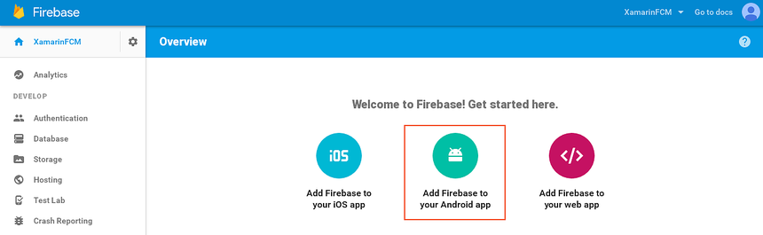 Add Firebase to your Android app