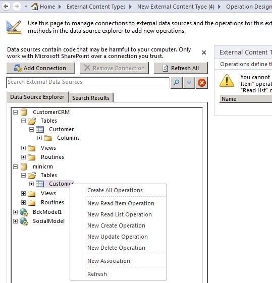 SharePoint Designer 2010 を使用した操作の作成