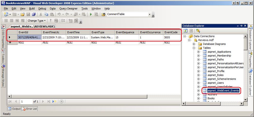 Asp Net Health Monitoring C を使用してエラーの詳細をログに記録するmicrosoft Docs Microsoft Docs